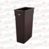 BASURERO DE PARED COLOR CAFE DE 23 GALONES WINCO PTC-23B